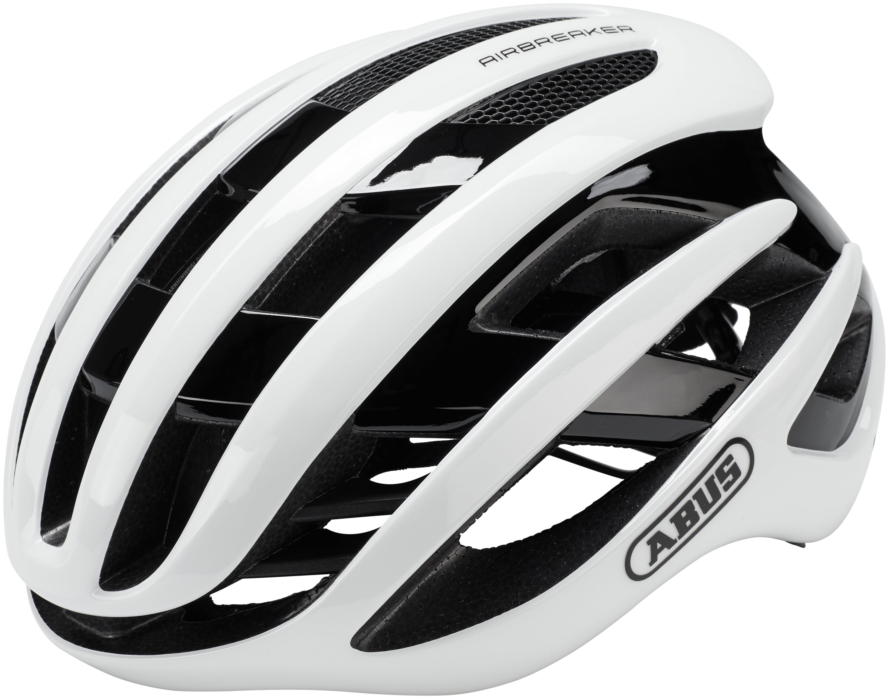 Casque ABUS Airbreaker Road blanc polaire