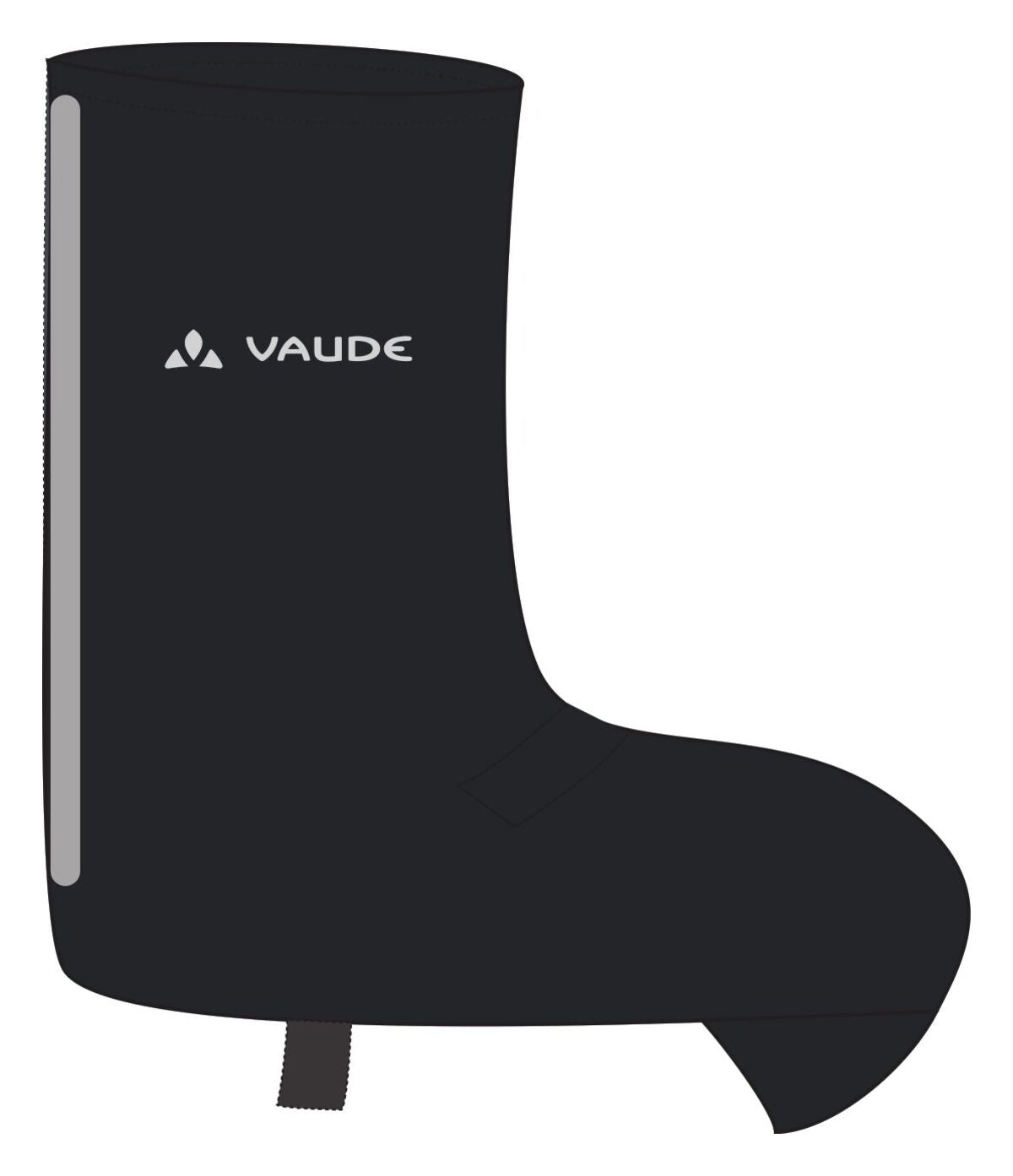 VAUDE guêtres de vélo courtes noires