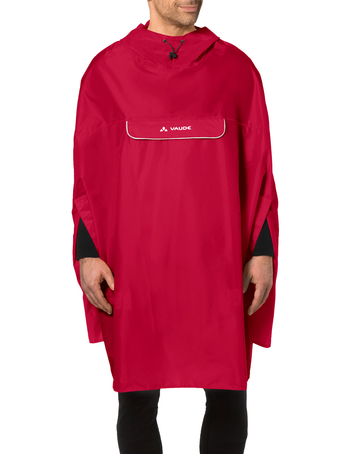 VAUDE Poncho Valdipino rouge