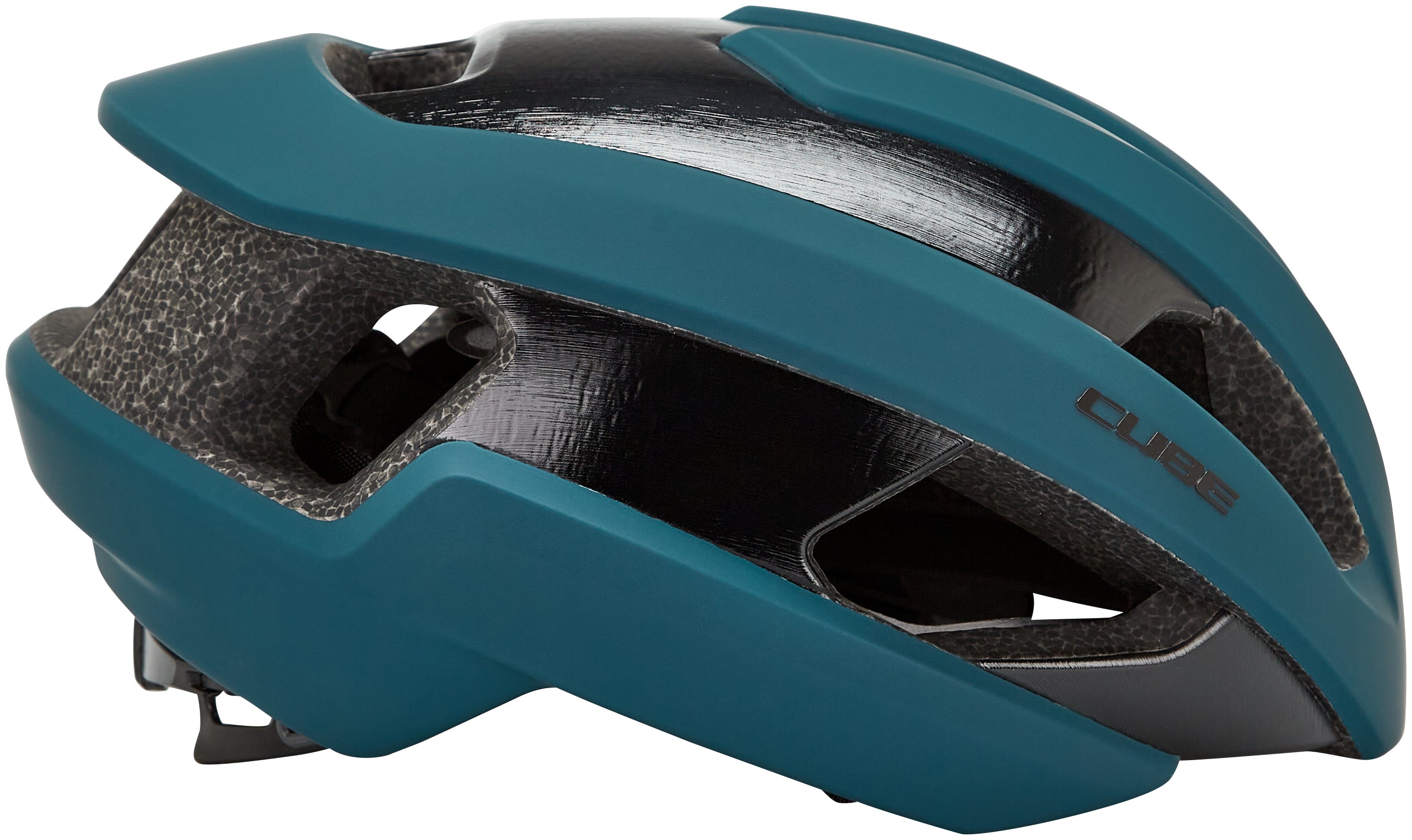 Casque de vélo route Cube Heron bleu