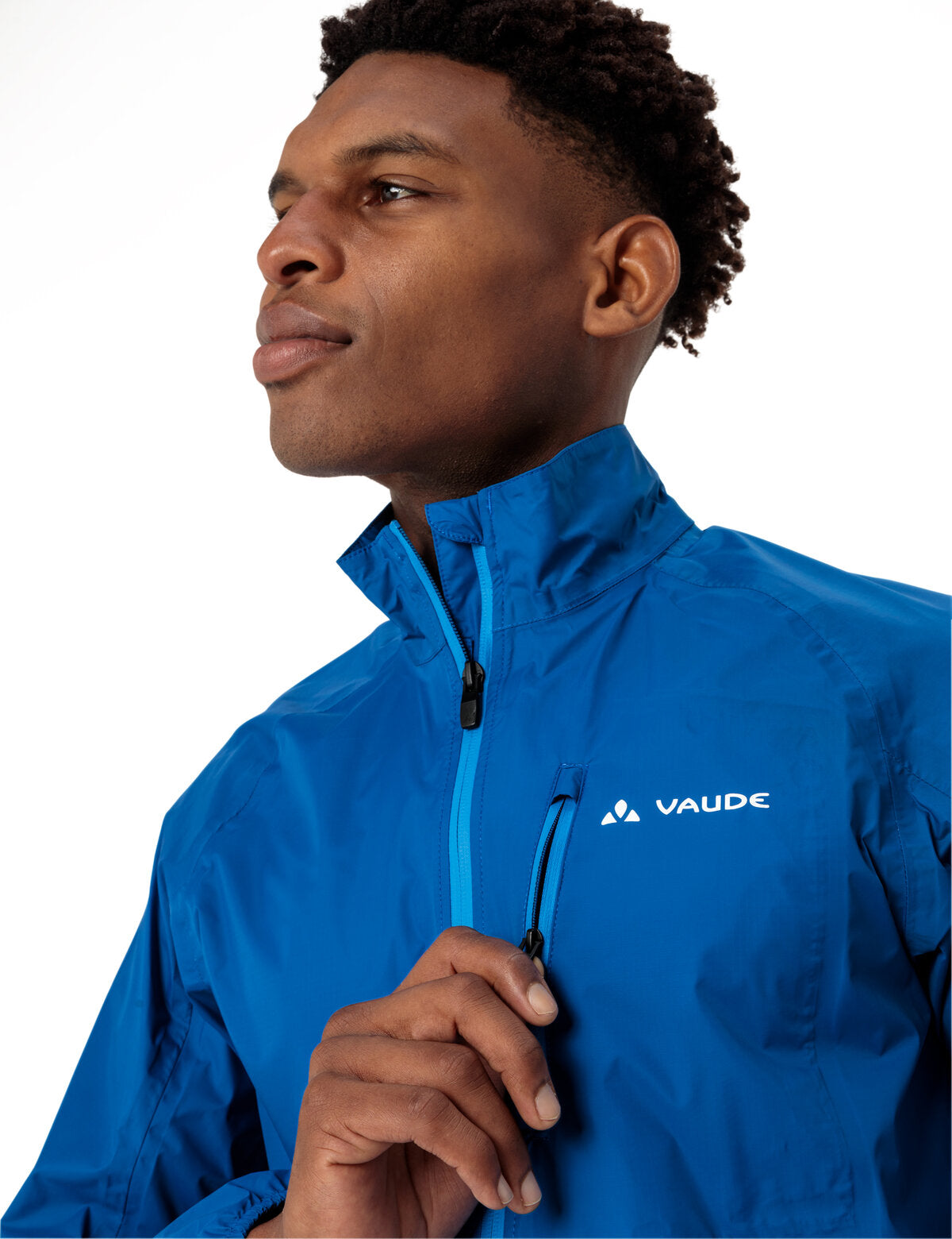 VAUDE Drop Jacket III Hommes bleu signal