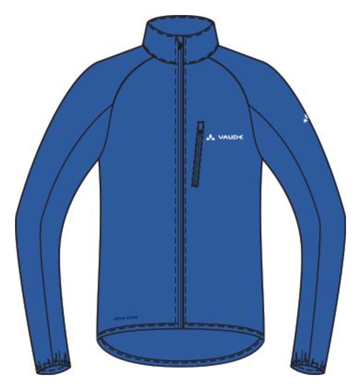 VAUDE Drop Jacket III Hommes bleu signal