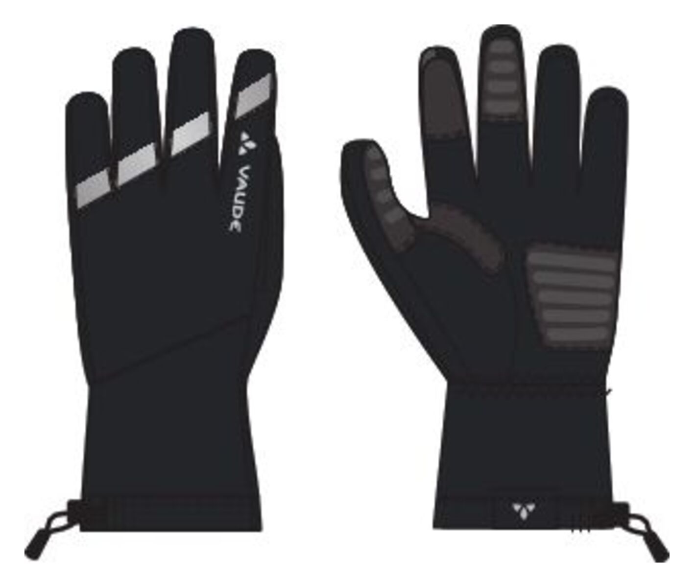 VAUDE Tura Gants II noir