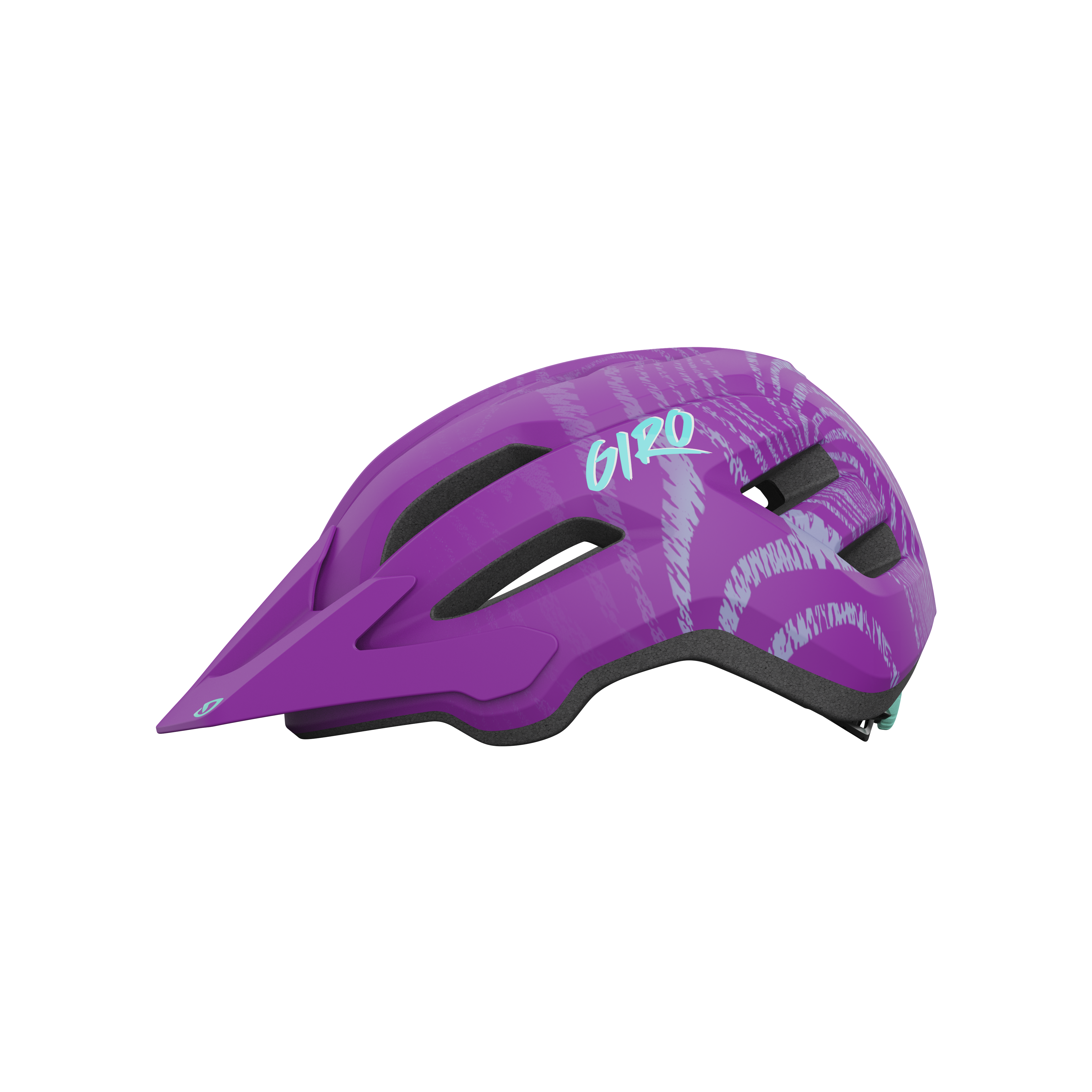 Giro Fixture II Y Helm matte purple ripple