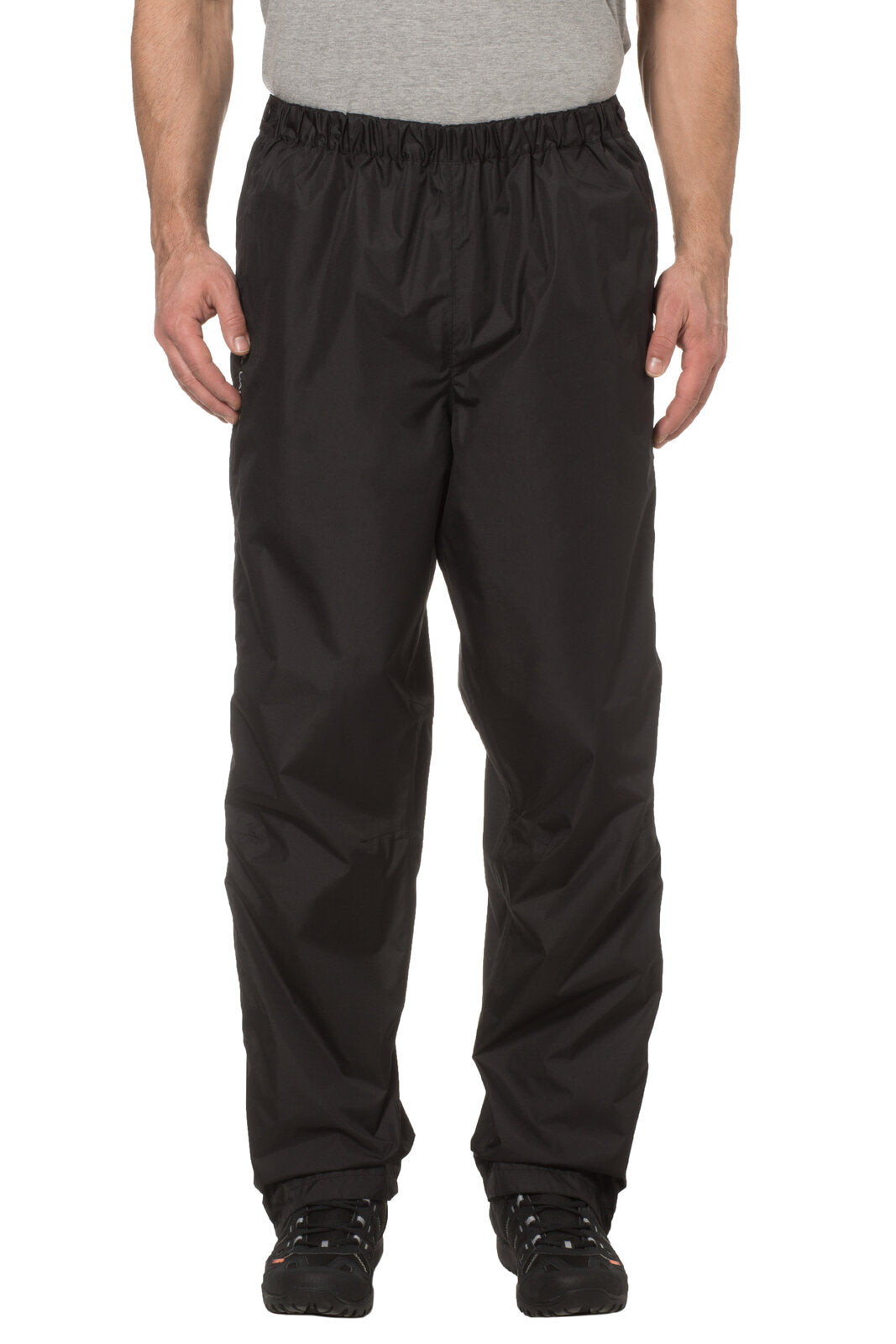 VAUDE M's Fluid Full-Zip Rain Pants II hommes noir