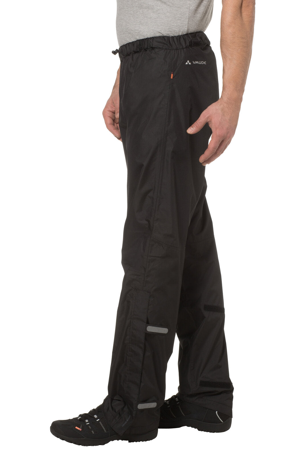 VAUDE Fluid II pantalon de pluie hommes noir