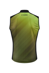 Gilet softshell CUBE BLACKLINE Sécurité noir et jaune fluo