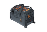 Basil Miles Tarpaulin sac porte-bagages 7l noir/orange