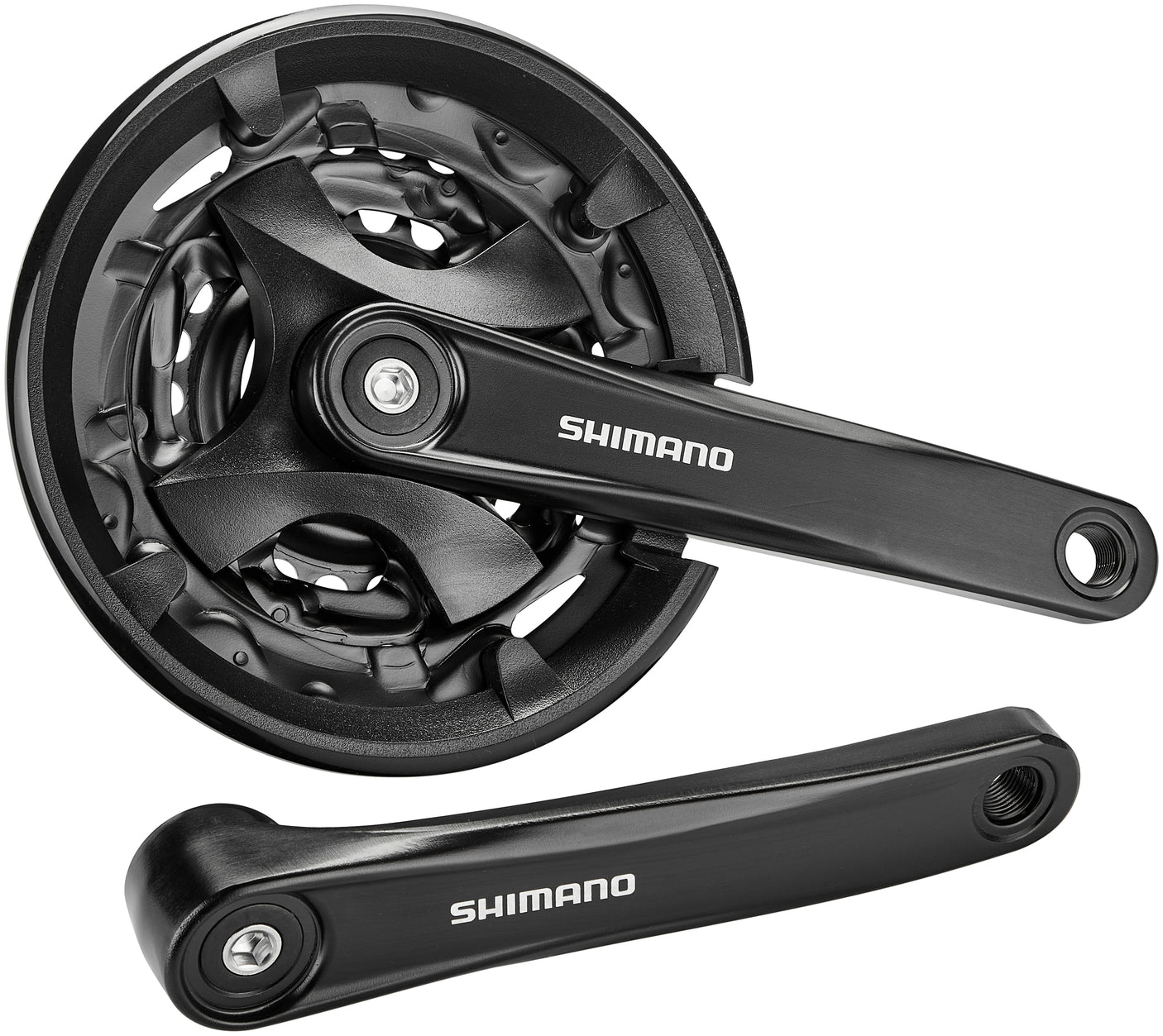 Pédalier Shimano FC-MT101 9 vitesses noir