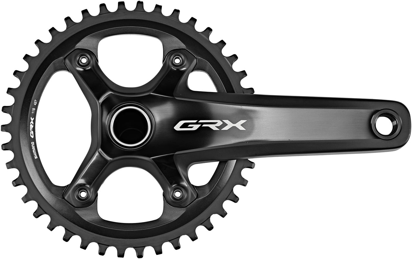 Pédalier Shimano GRX FC-RX810 1x11 42T noir