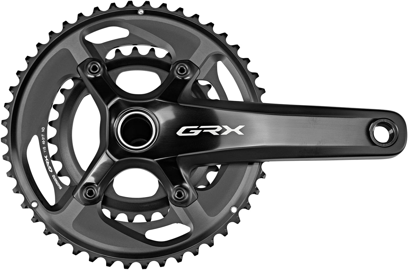 Pédalier Shimano GRX FC-RX810 2x11 48-31T noir