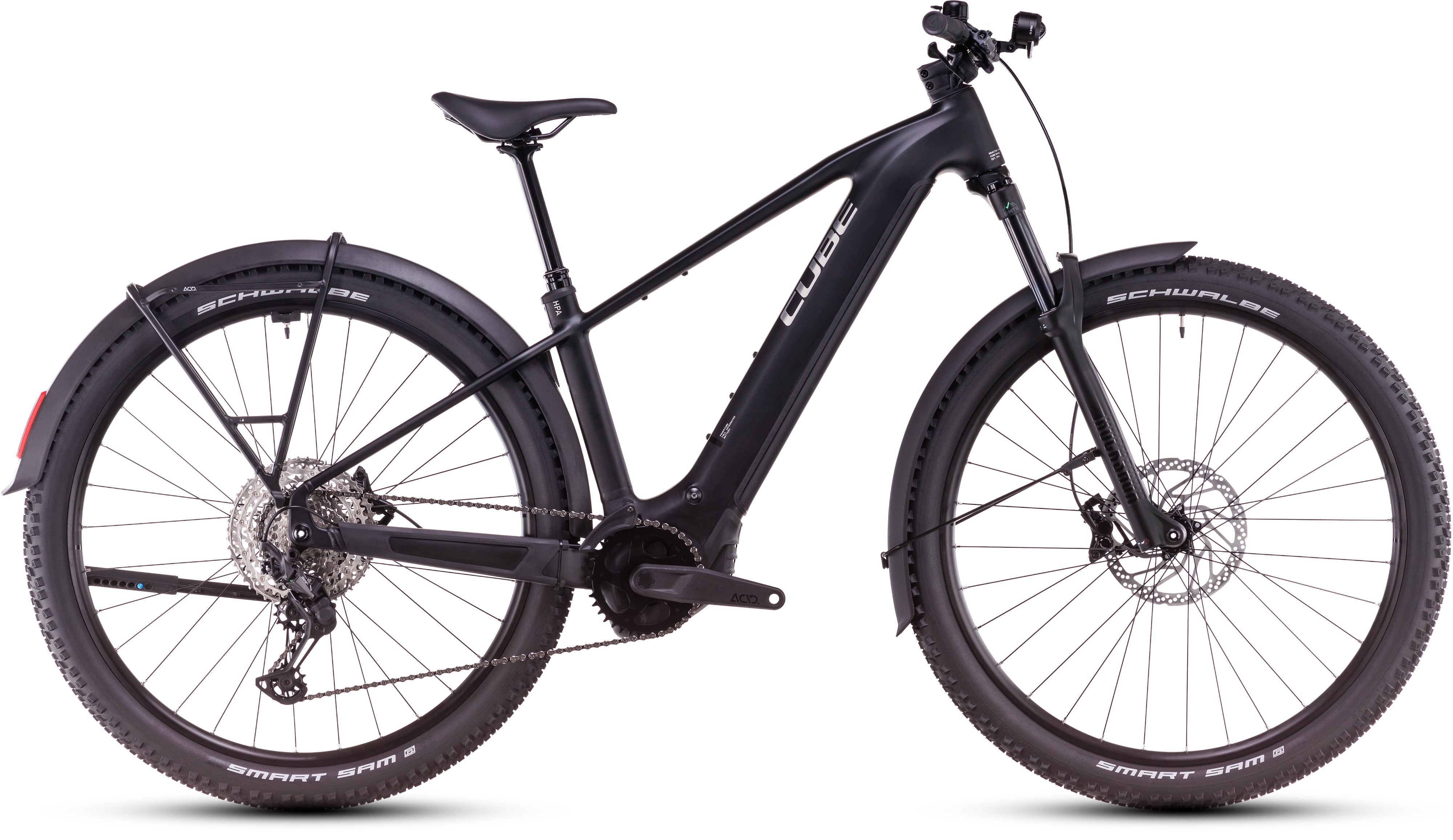 Cube Reaction Hybrid Race 800 Allroad noir et métal (2025)