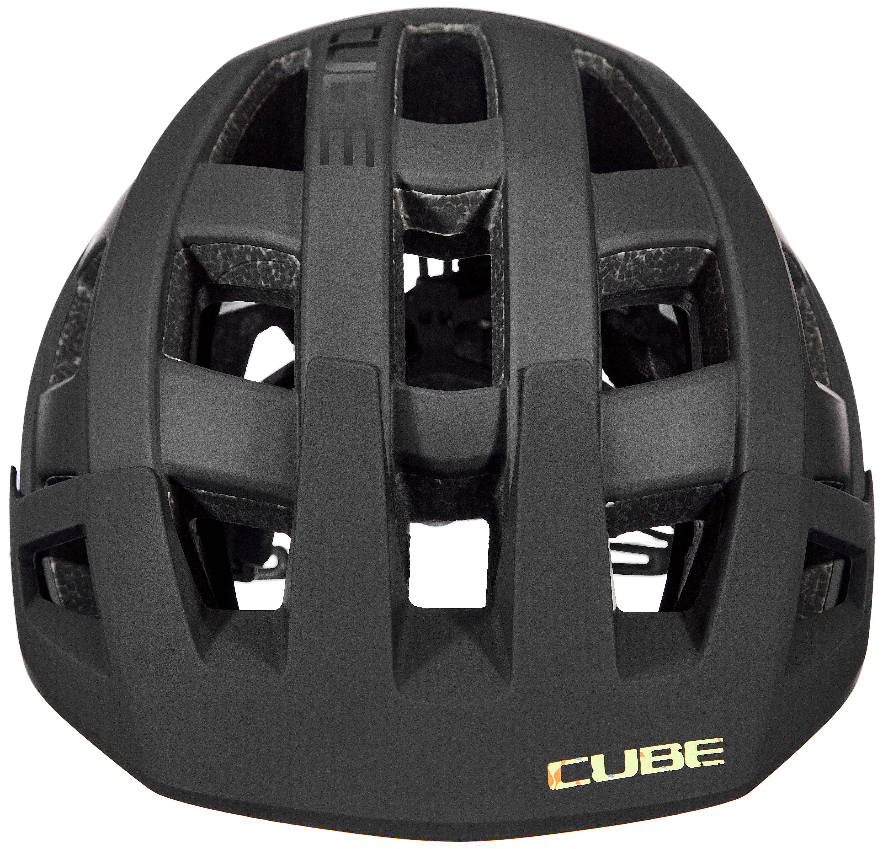 Casque VTT CUBE BADGER black'n'splash