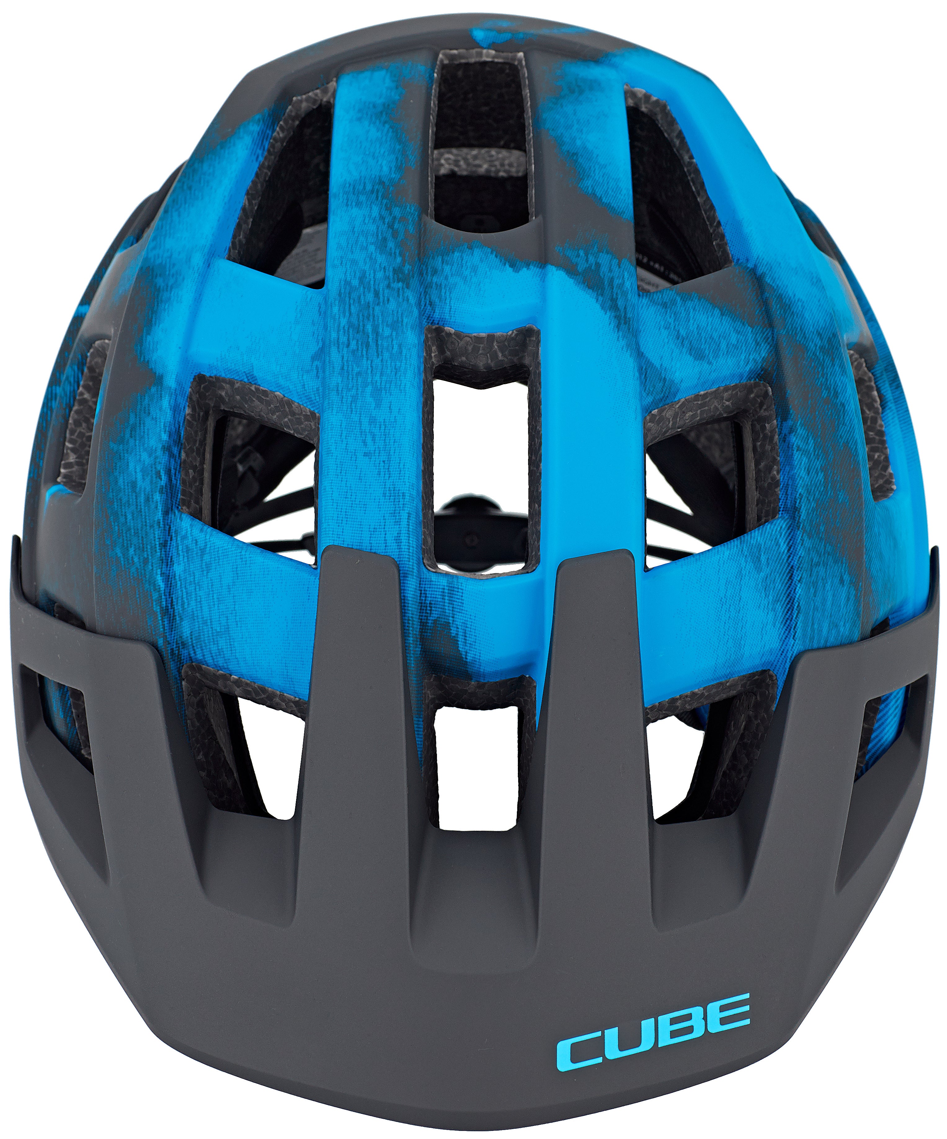 Casque VTT CUBE BADGER bleu