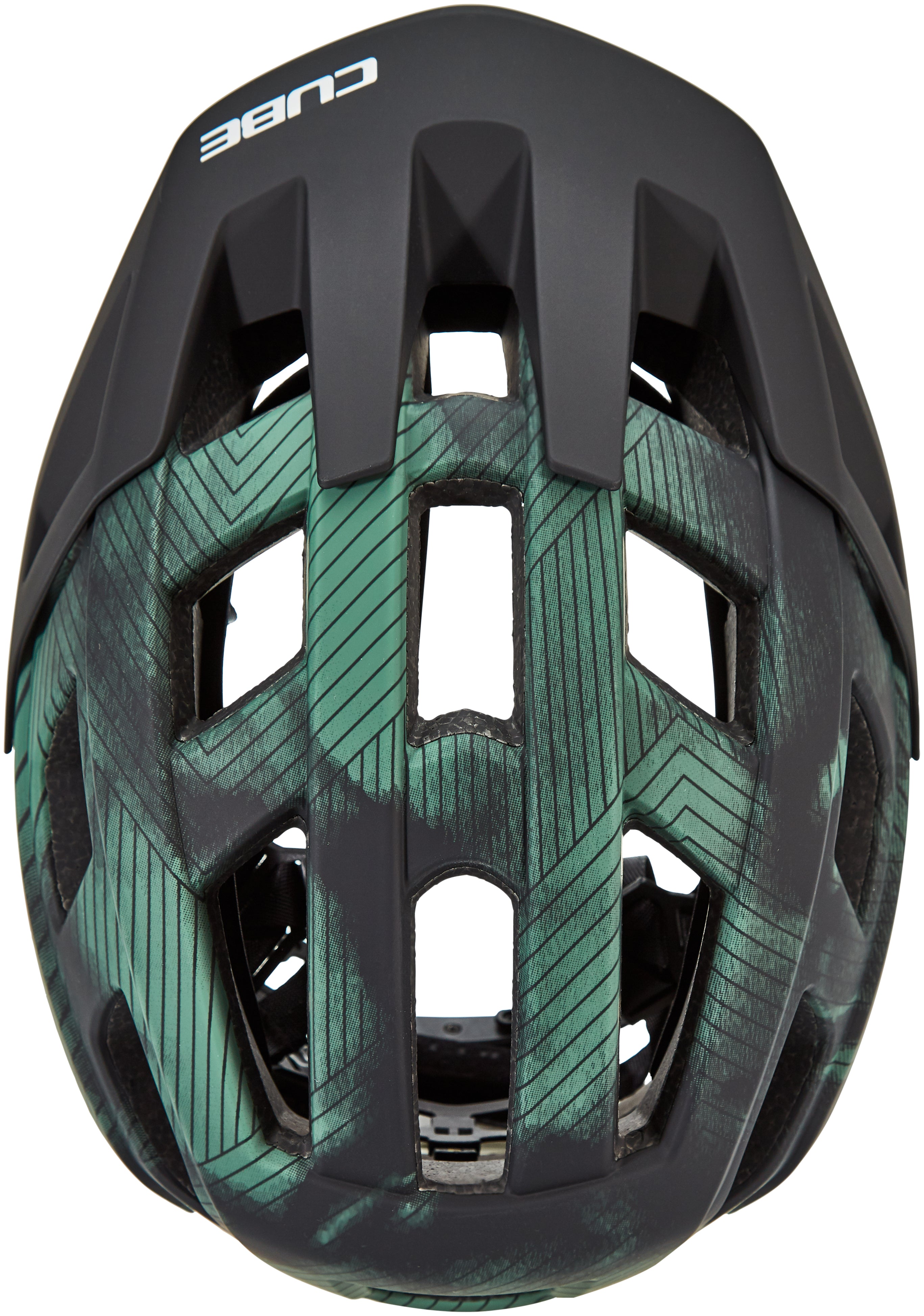 Casque VTT CUBE BADGER vert