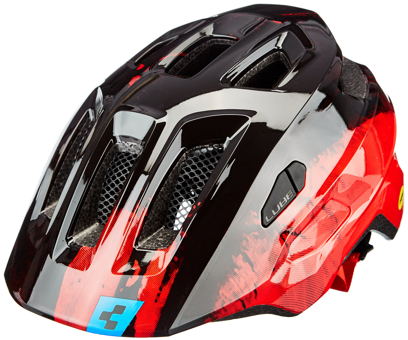 CUBE casque TALOK enfants rouge