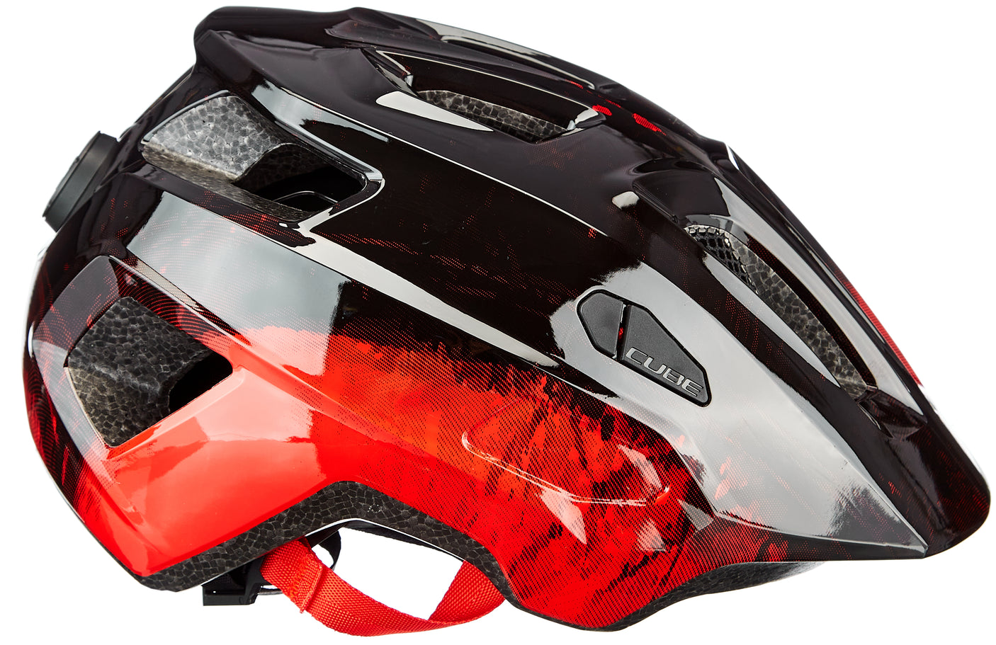 CUBE casque TALOK enfants rouge