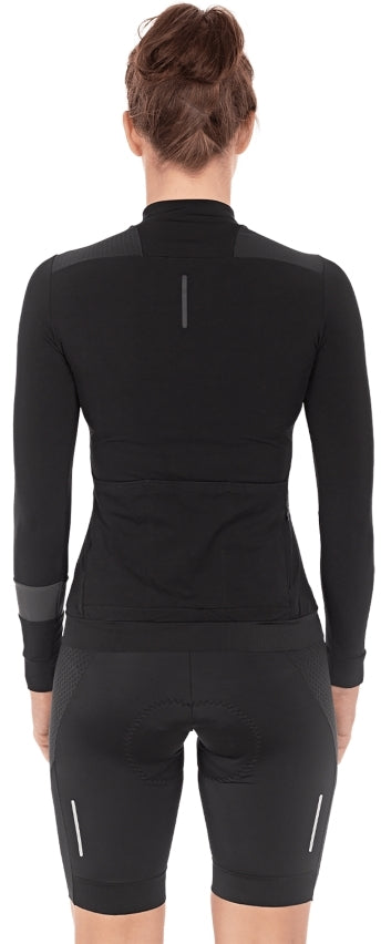 CUBE BLACKLINE WS maillot manches longues noir