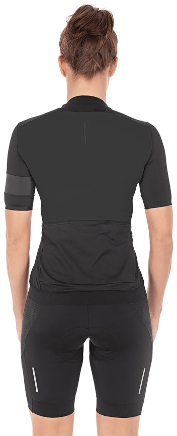 CUBE BLACKLINE WS maillot manches courtes noir