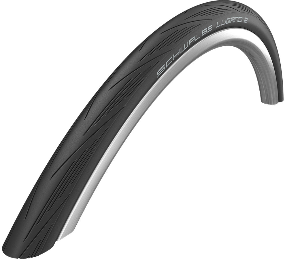 Pneu à pneu Schwalbe Lugano II Endurance 700x25C Active TwinSkin bande de roulement renforcée