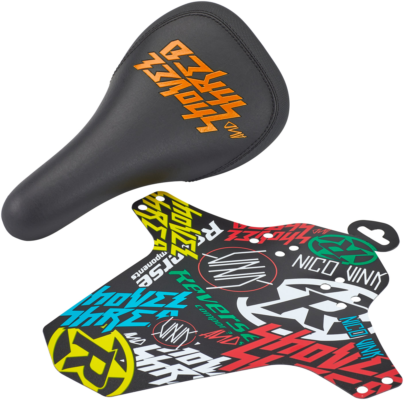 Selle Reverse Nico Vink Shovel &amp; Shred noir/orange