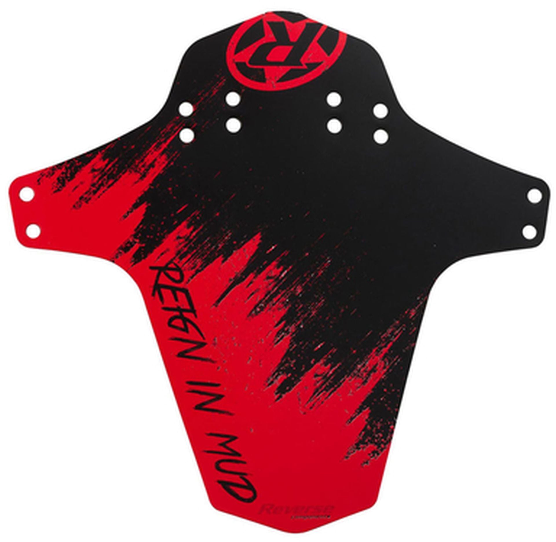 Reverse Mudfender Garde-boue VTT noir/rouge