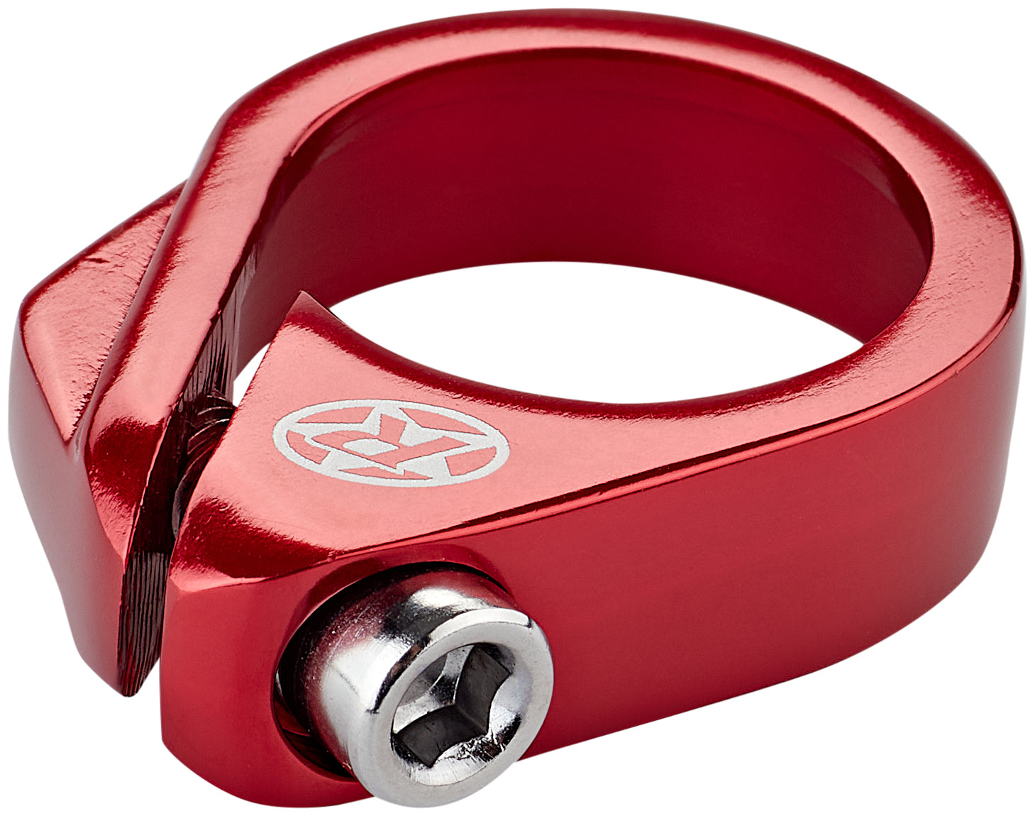 Collier de selle Reverse Bolt Ø31,8mm rouge