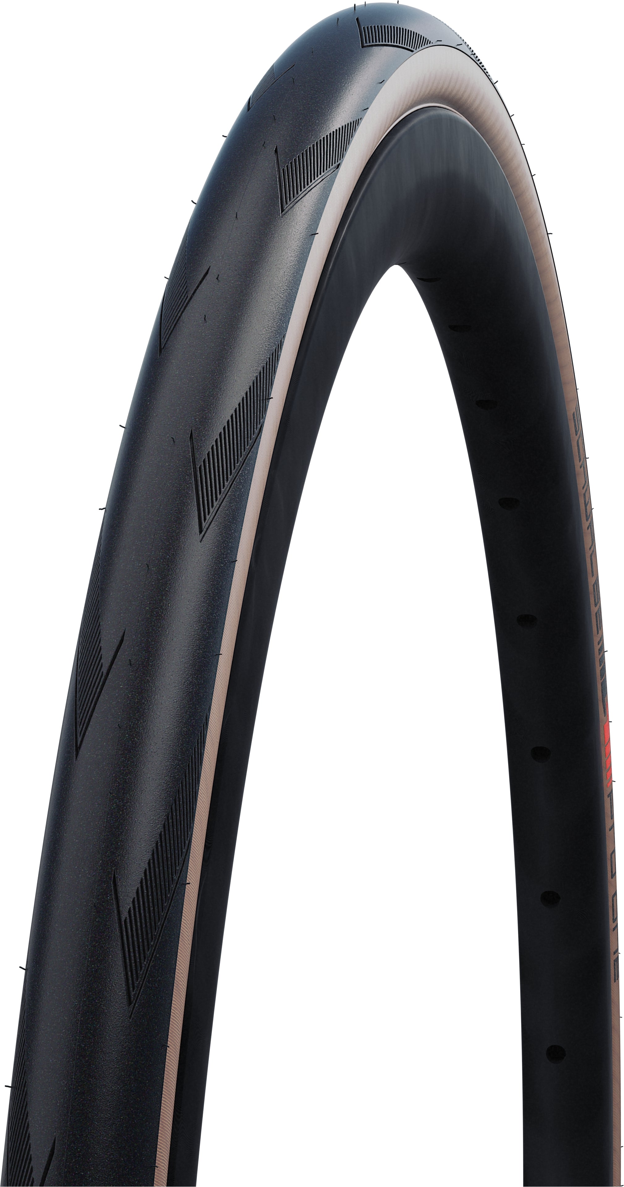 Schwalbe Pro One Super Race Evolution pneu souple 700x32C V-Guard Addix Race noir/marron