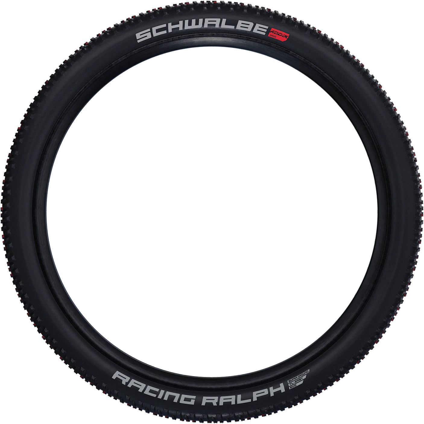 Pneu souple SCHWALBE Racing Ralph Super Ground Evo 29x2,25" TLE Addix Speed ​​​​SnakeSkin noir