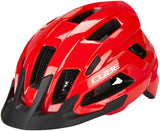 Casque CUBE STEEP rouge brillant