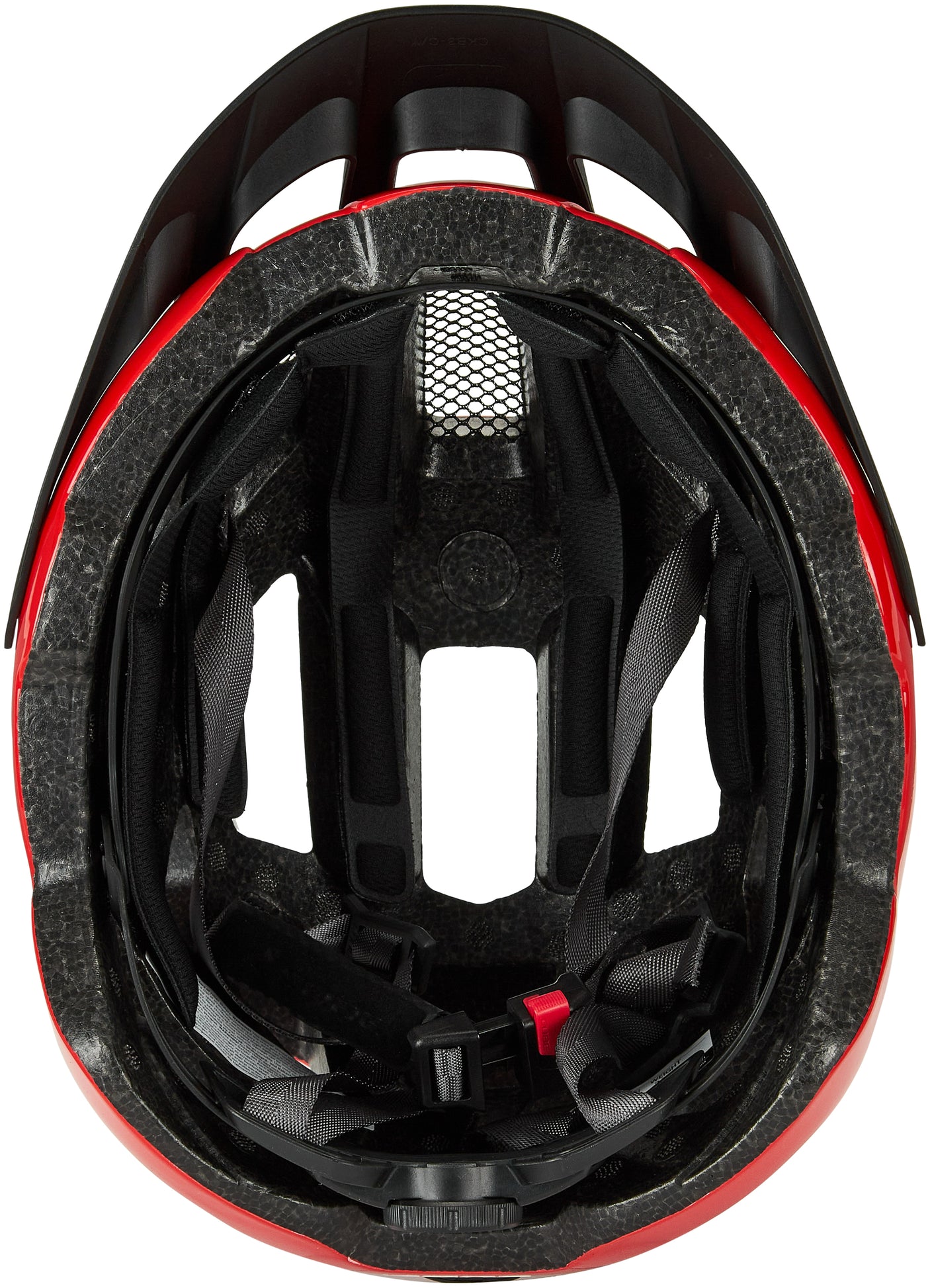 Casque CUBE STEEP rouge brillant