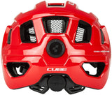 Casque CUBE STEEP rouge brillant