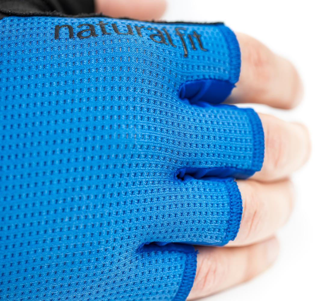 Gants CUBE doigts courts X NF noir´n´bleu