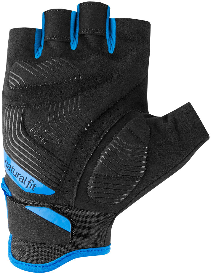 Gants CUBE doigts courts X NF noir´n´bleu