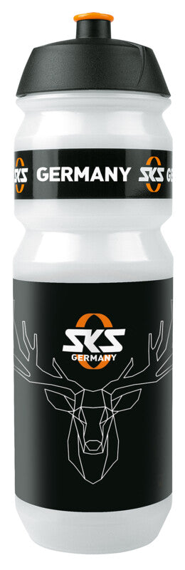 SKS gourde cerf 750ml noir/blanc