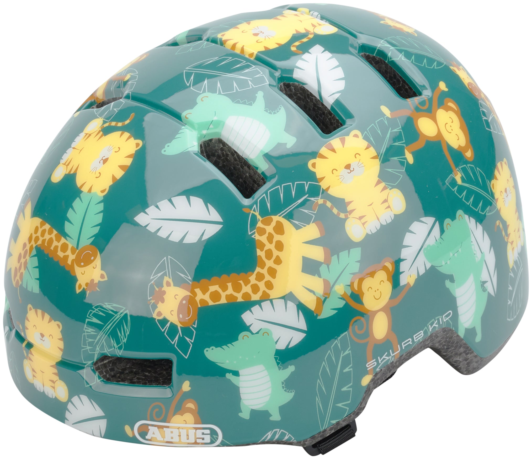 ABUS Skurb casque enfants vert/coloré