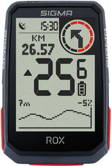 Sigma ROX 4.0 ensemble ordinateur de vélo avec support de potence + ceinture de fréquence cardiaque + capteur de vitesse/cadence noir