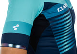 CUBE TEAMLINE WS maillot manches courtes bleu'n'mint