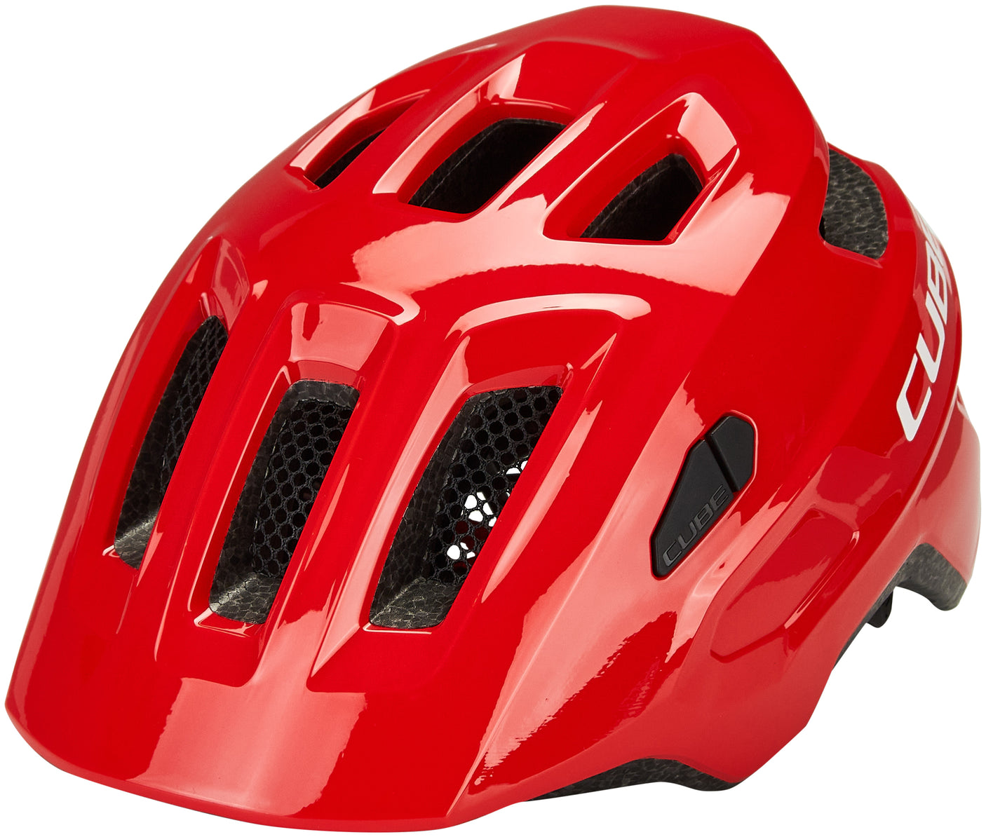 Casque CUBE LINOK rouge brillant