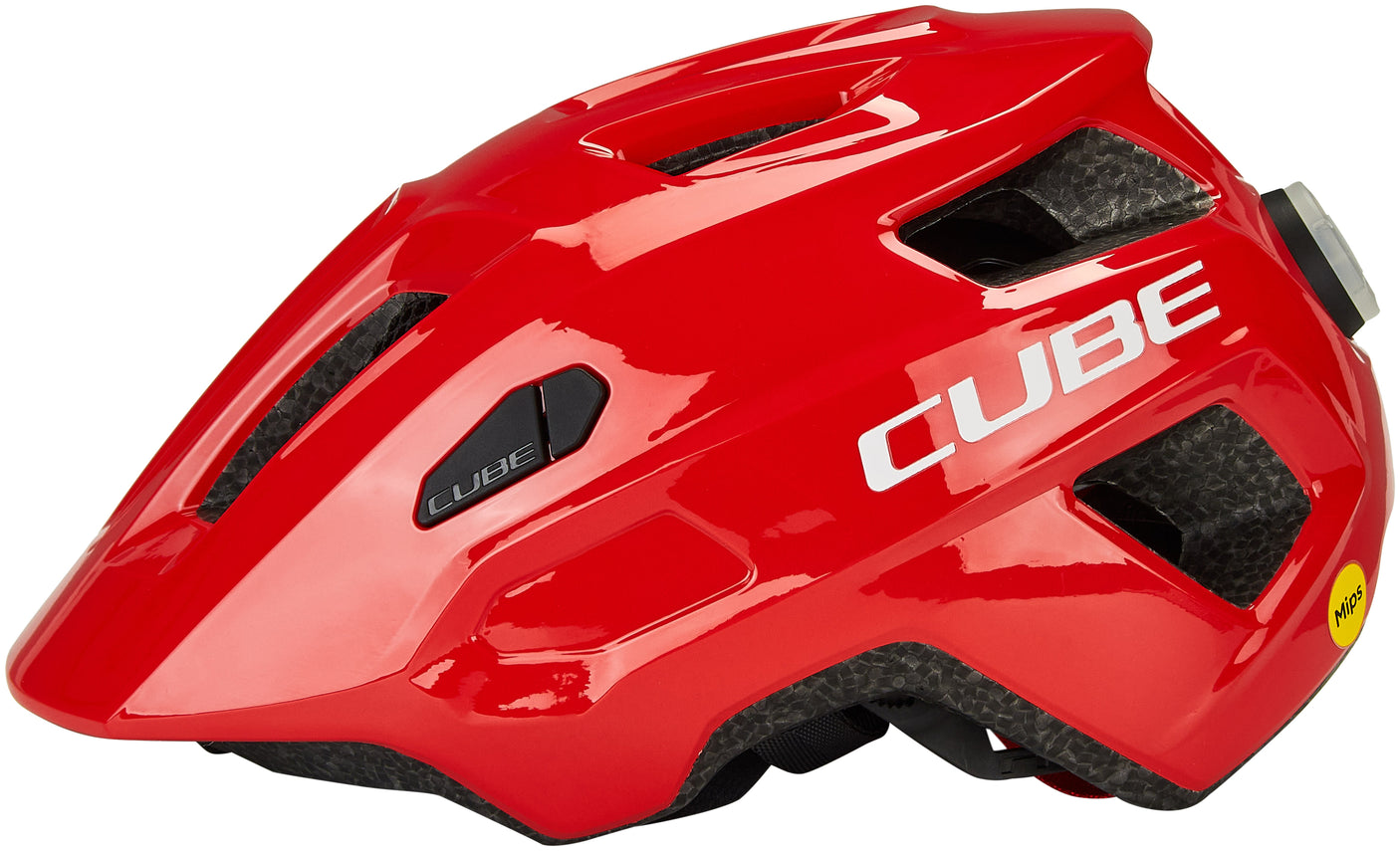 Casque CUBE LINOK rouge brillant