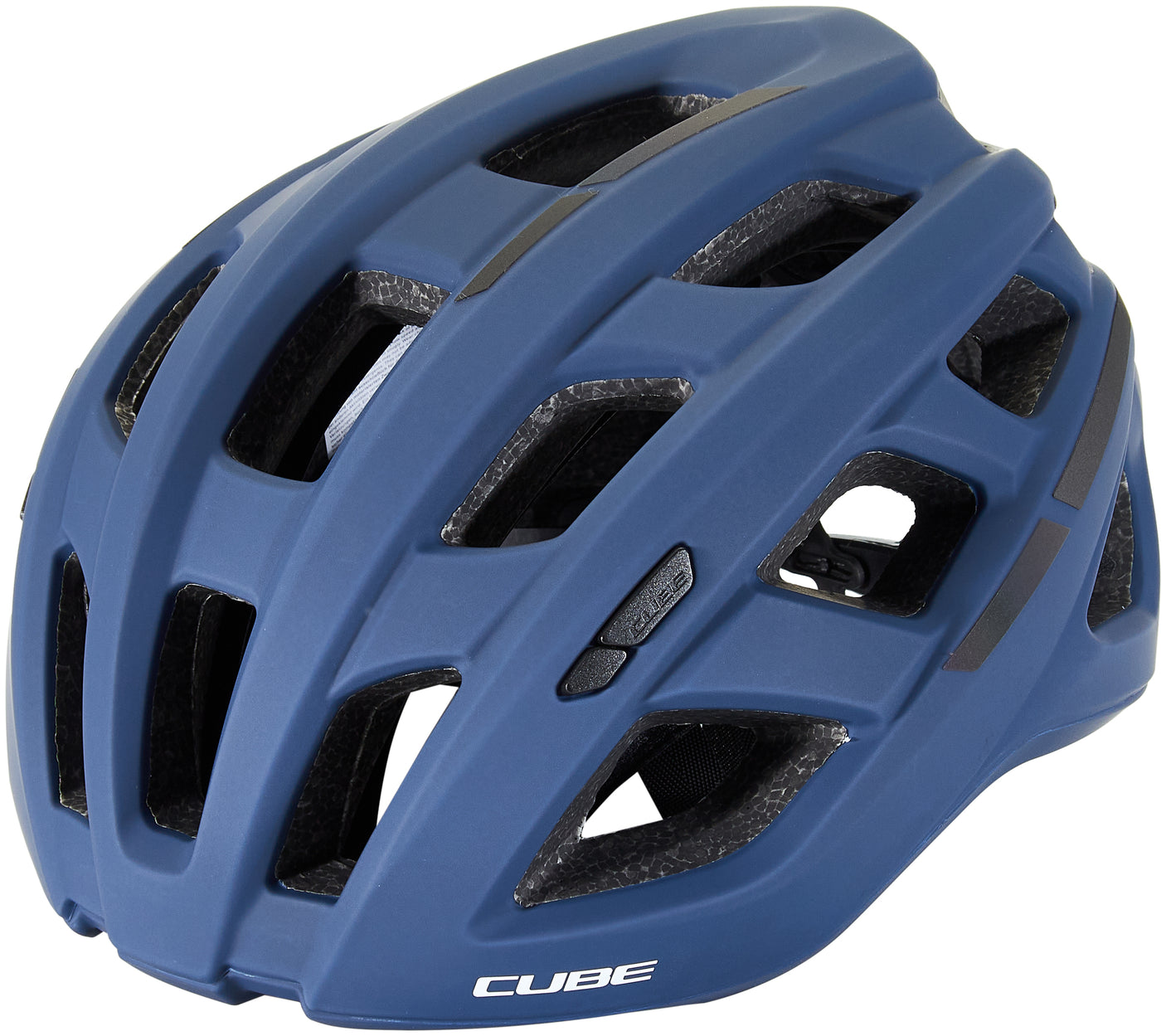 Casque cube ROAD RACE Teamline bleu