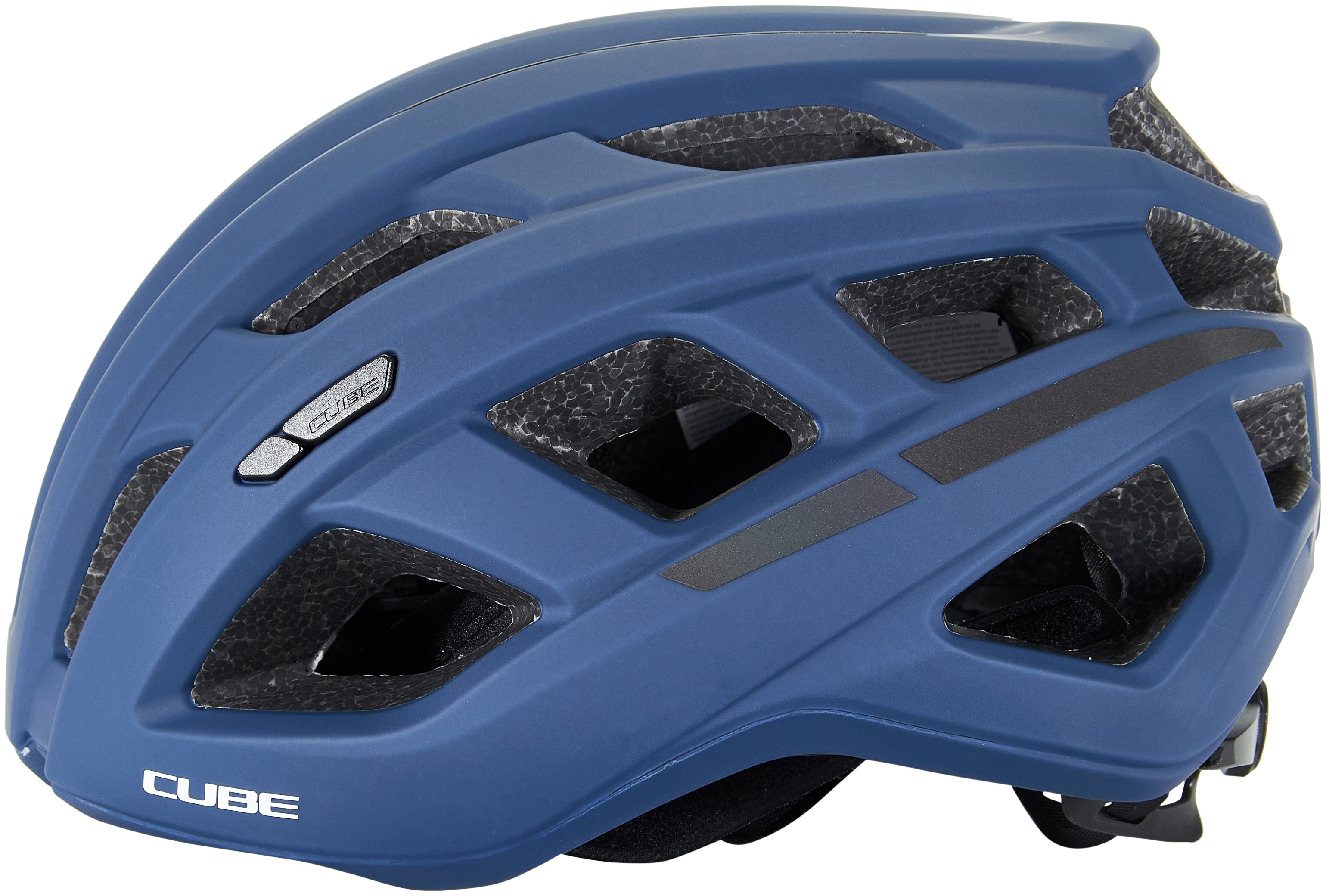 Casque cube ROAD RACE Teamline bleu