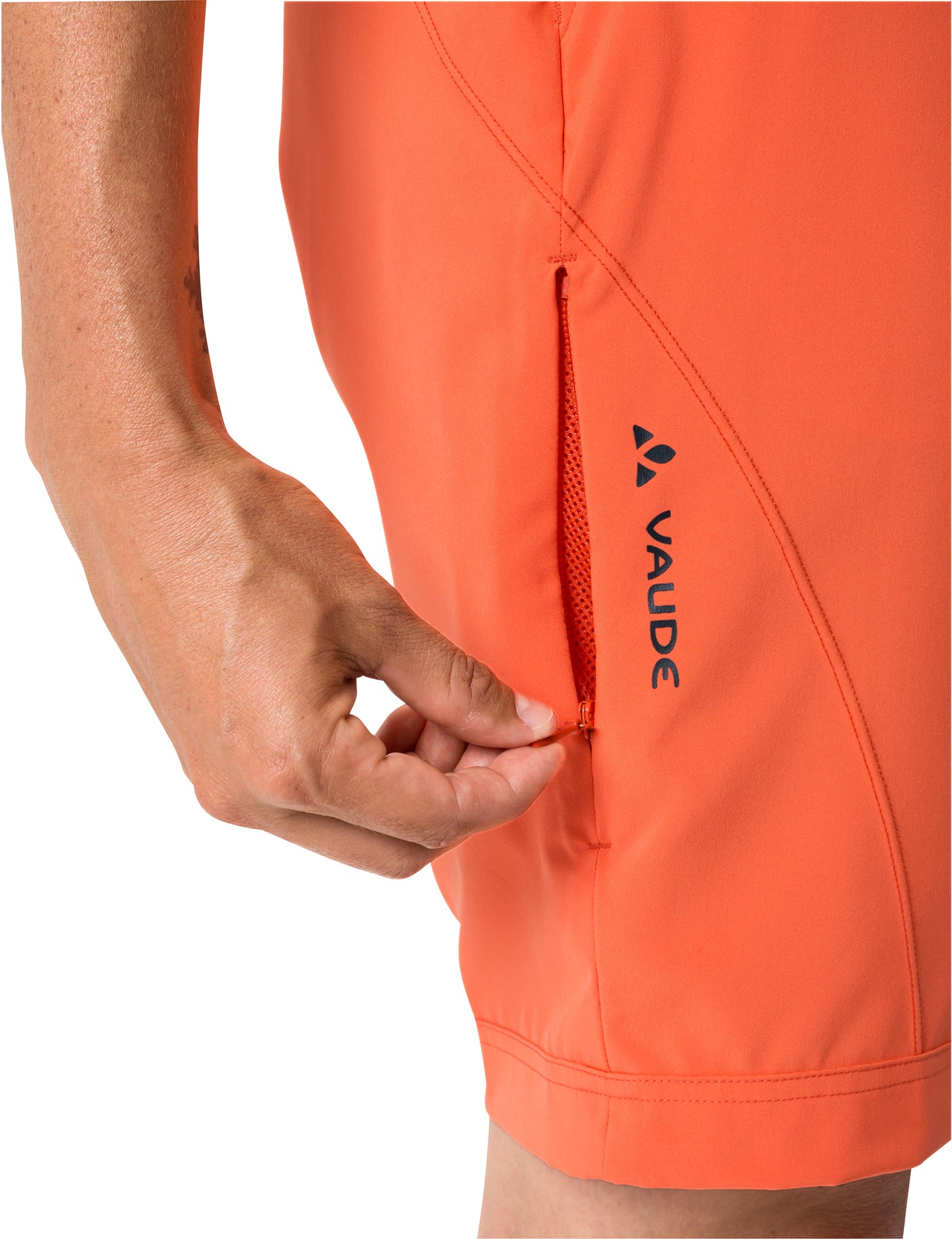 VAUDE Ledro Short Femme, orange