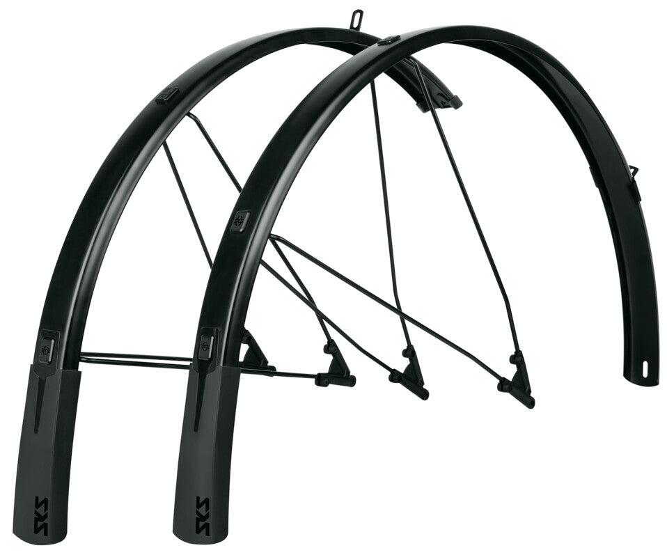 SKS Bluemels Style jeu de garde-boue 28" 46mm noir