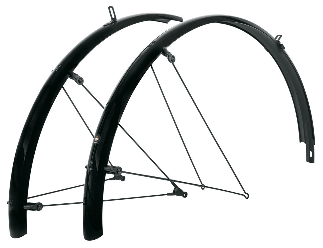 SKS Bluemels Basic jeu de garde-boue 28" 45mm noir