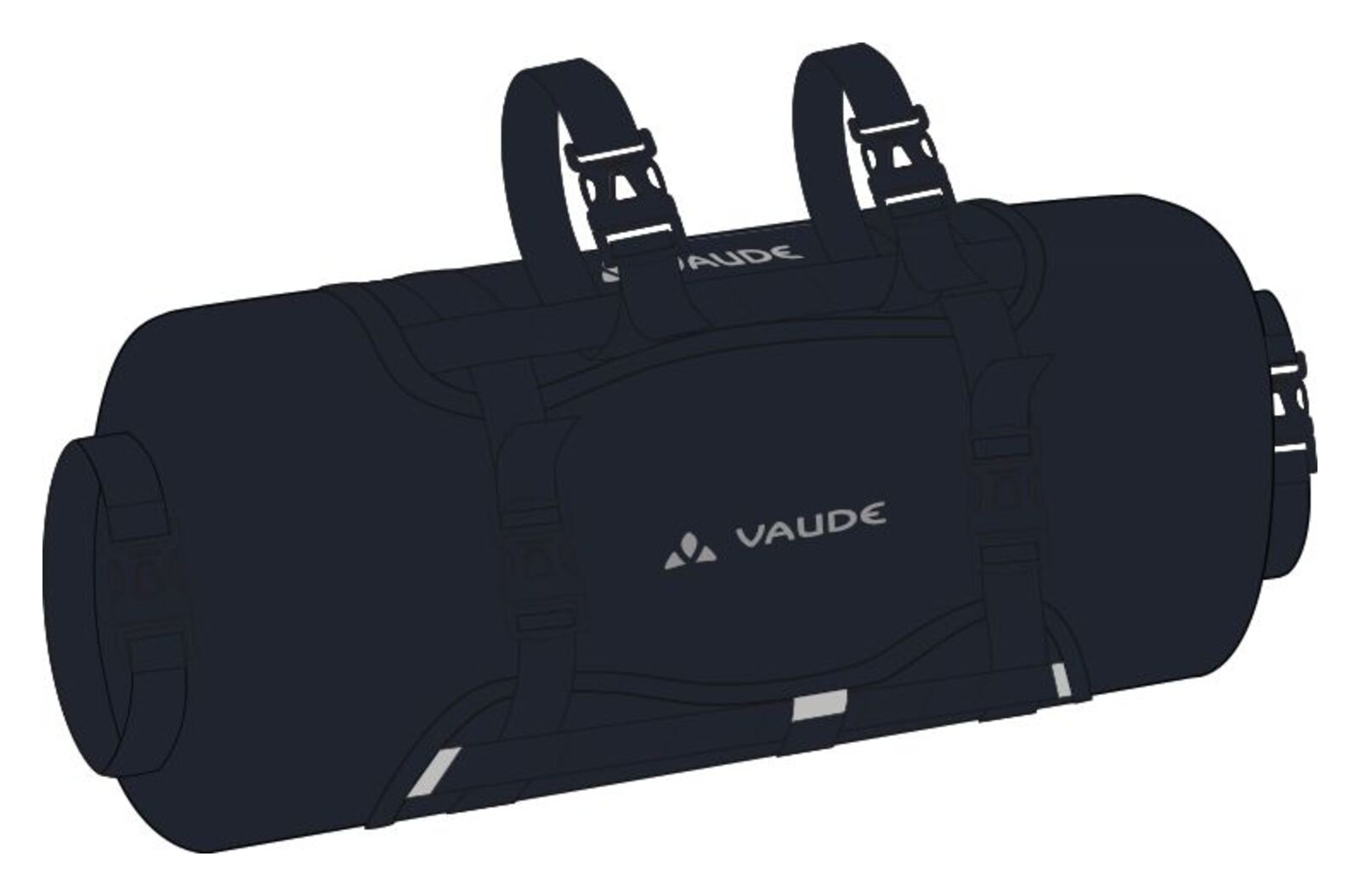 Sacoche de guidon VAUDE Trailfront II noir