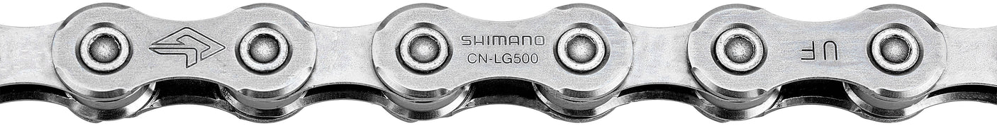 Chaîne Shimano LG500 Linkglide 10/11 vitesses 138 maillons