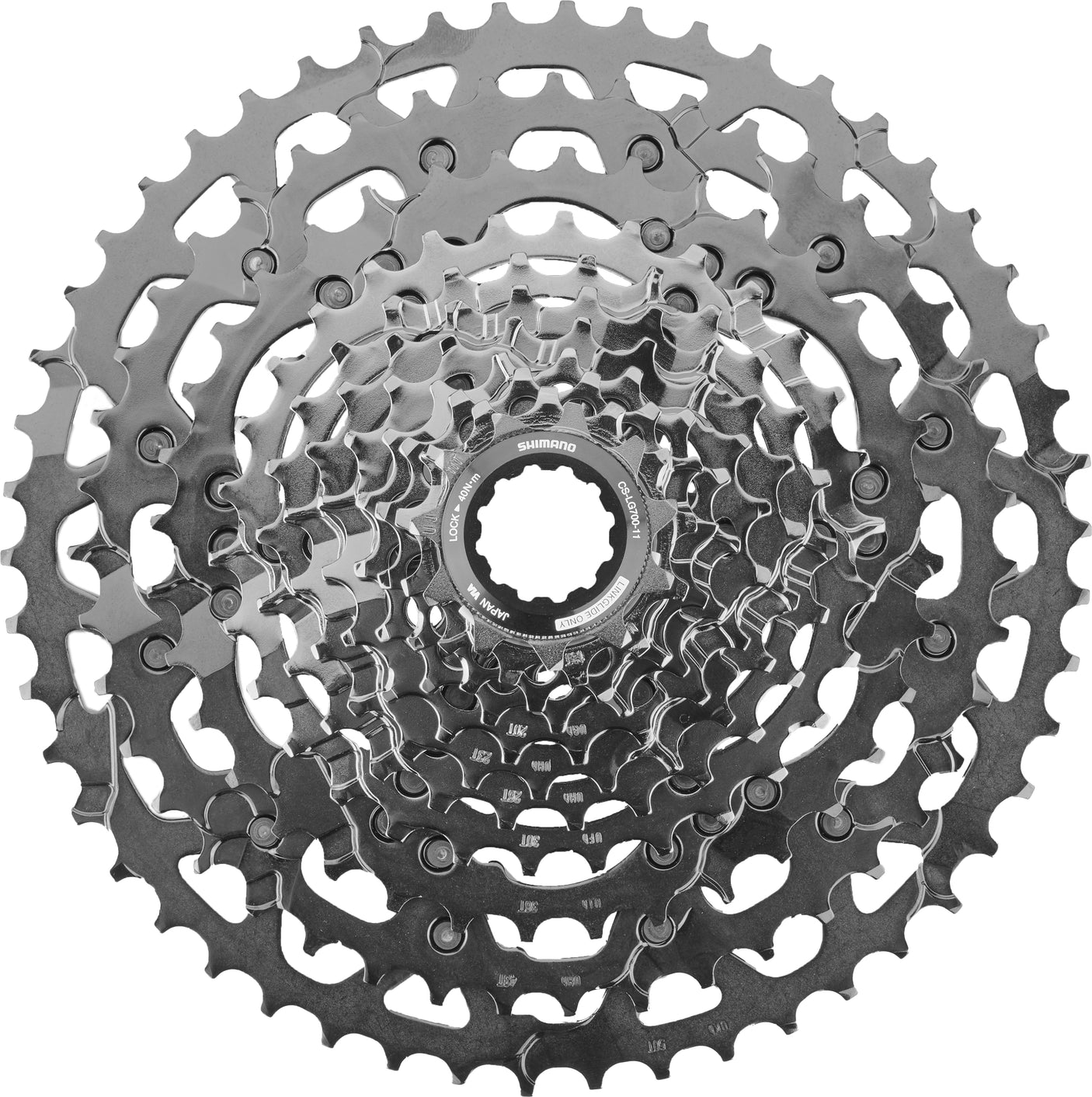 Cassette Shimano CS-LG700 Linkglide 11 vitesses 11-50T