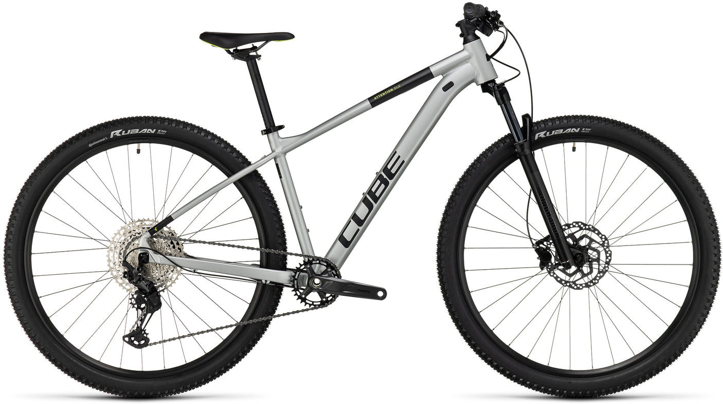 Cube Attention SLX silvergrey´n´lime