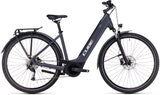 Cube Touring Hybrid ONE 500 Easy Entry gris et blanc (2024)